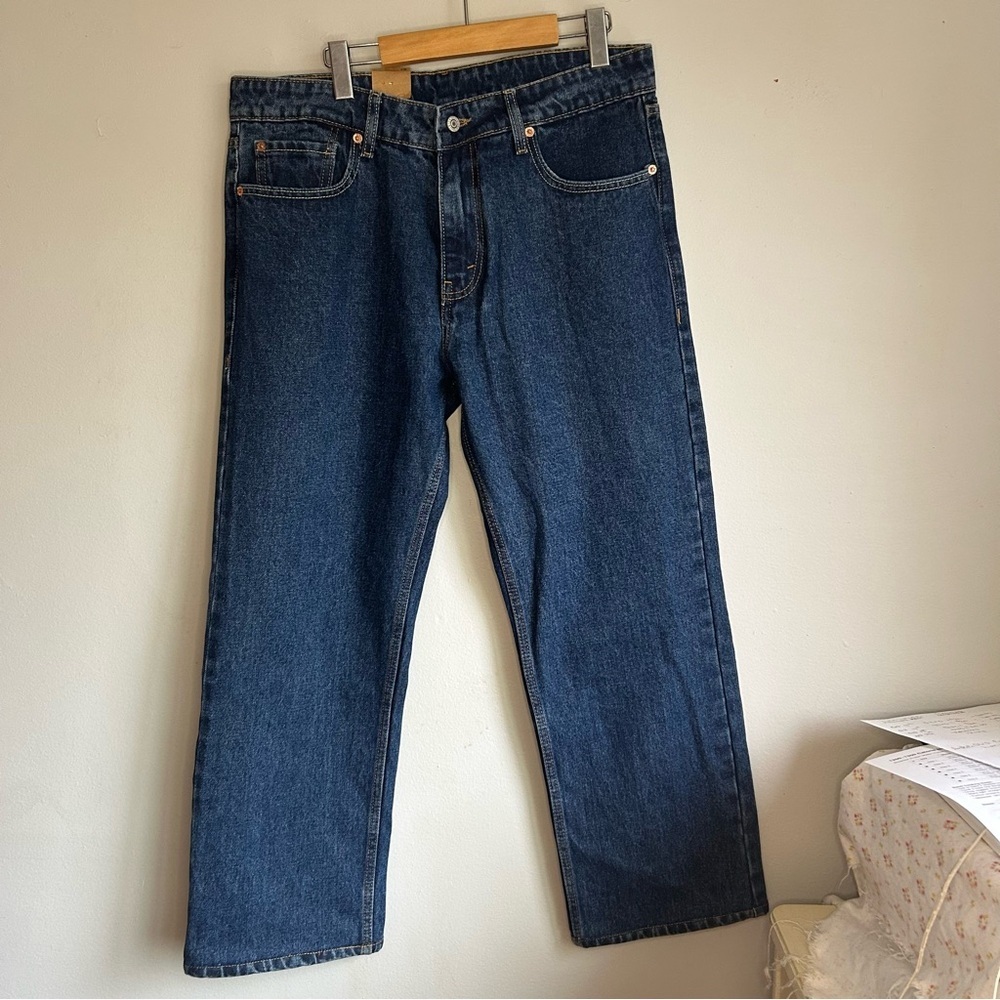 Levi’s Straight 513 Classic Blue Denim Jeans